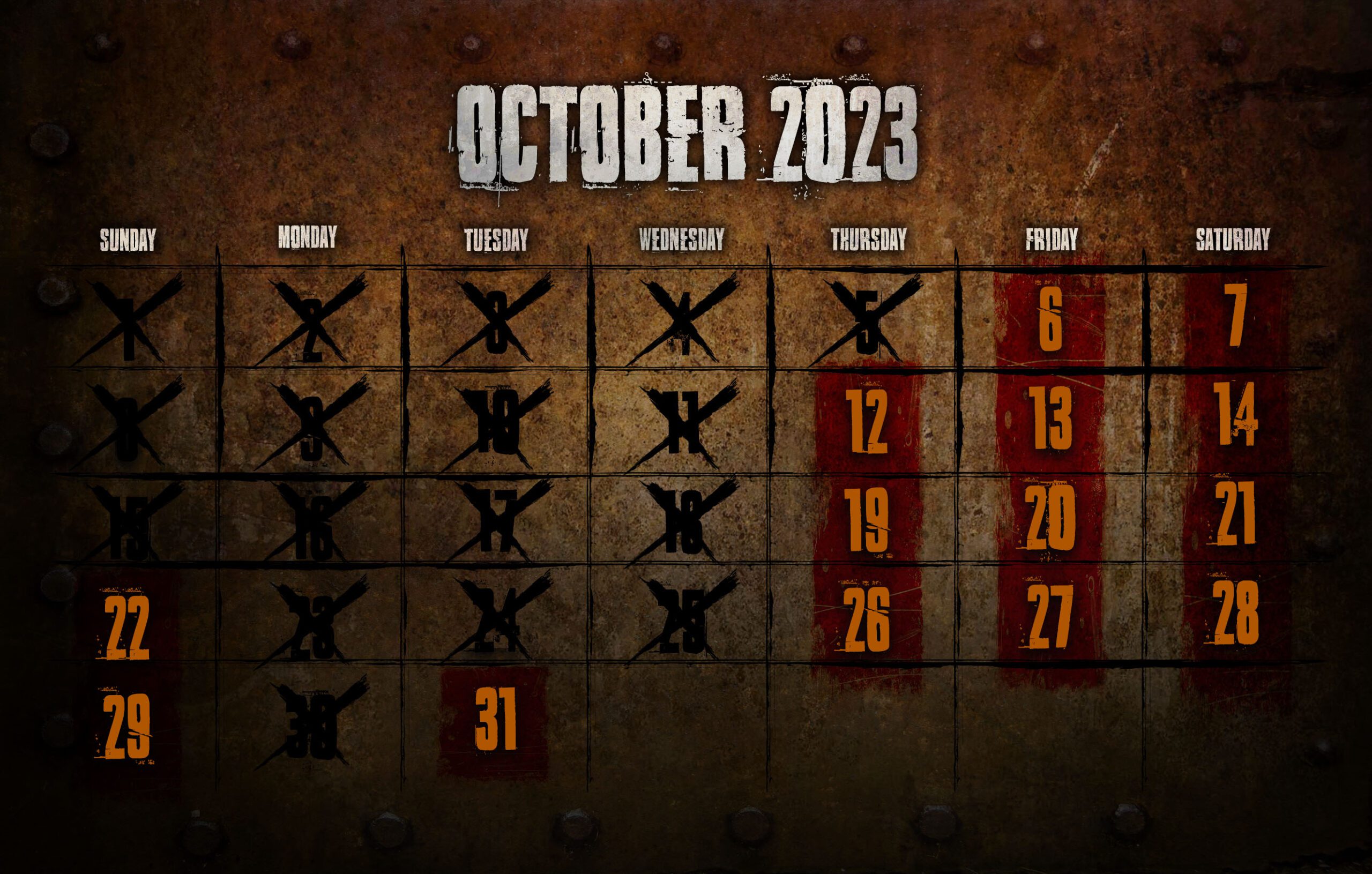 2023-haunted overdrive-calendar