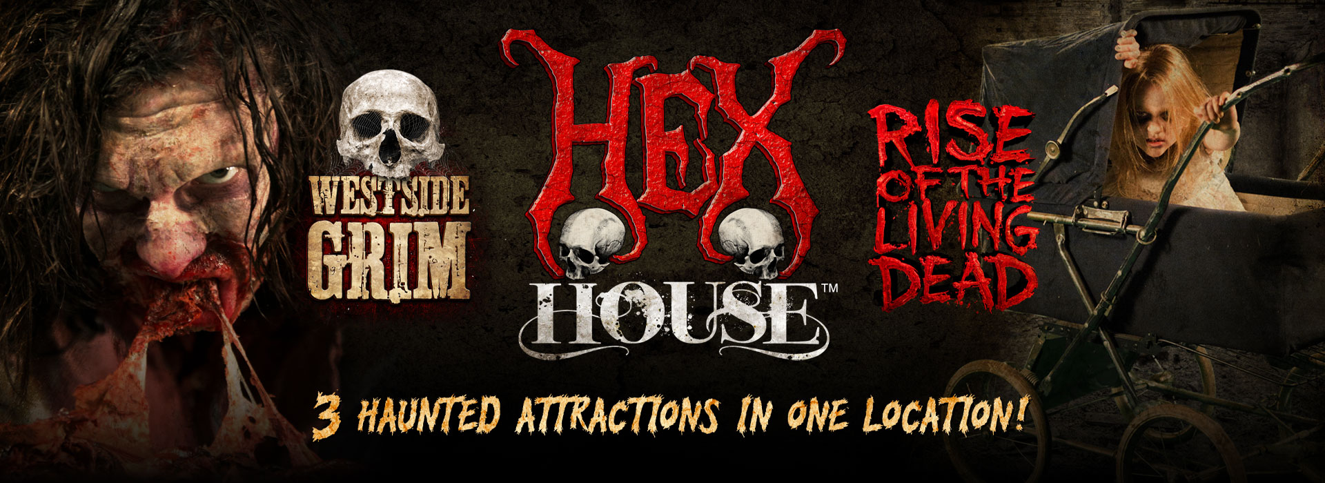 3 haunted attractions
